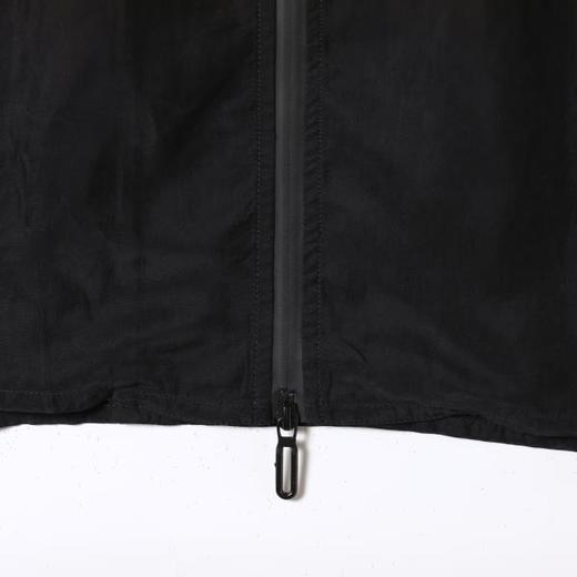 SDSA男装2026新款高贵轻奢纯色简约拉链翻领连帽短袖衬衫百搭显瘦 商品图3