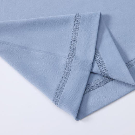 触感运动棉无感轻盈速干纯色圆领短袖上衣   HLS-GF81023# 商品图6