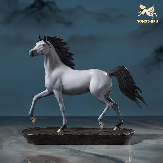 铜师傅《神采飞扬》生肖马铜摆件工艺品办公室桌面装饰品开业礼品 商品图0