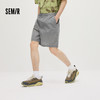 森马休闲裤男夏季运动感户外短裤2026新款拼接网兜松紧腰直筒裤子 商品缩略图0