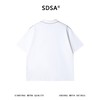 SDSA男装2026新款高贵轻奢商务简约明线口袋纽扣翻领短袖T恤百搭 商品缩略图4