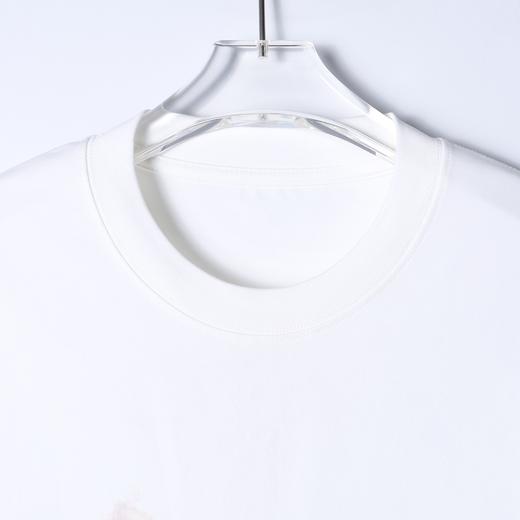 SDSA男装2026新款高贵轻奢国风水彩骏马印花T恤小众艺术感上衣 商品图1