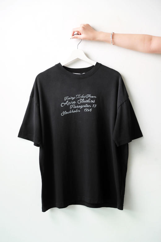 又顶又好看，字母复古tee。首尔氛围感街拍高颜出片大t恤E040860 商品图10