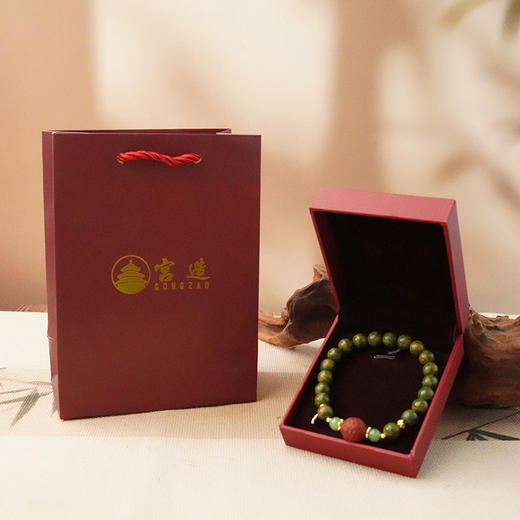 宫造 金缕含翠合香珠手串 春夏适宜yc0414002 商品图11