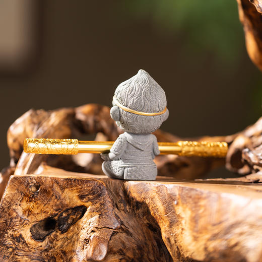 朱炳仁铜如意金箍棒猫耳限定版大圣悟空金箍棒套装 商品图4