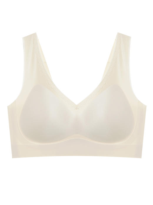 【满2件/5折】【AB通用杯】【秀黛】深V固定杯套头背心全固定亲肤杯后比无痕显天鹅颈AB杯适用背心文胸W5116062T【门店同款】 商品图3