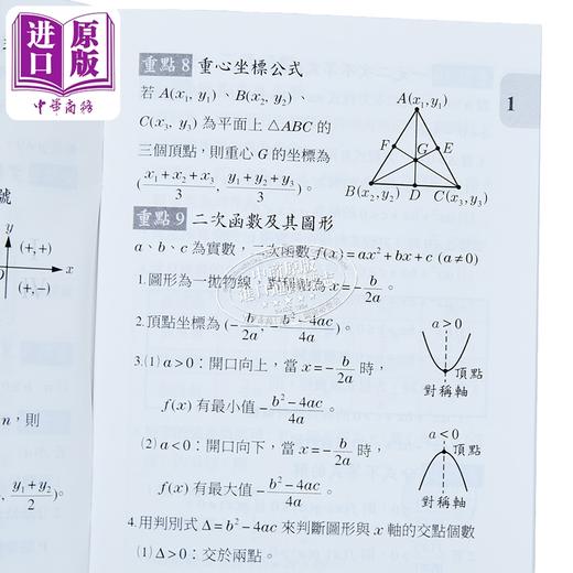 【中商原版】技术型高中数学C公式一把罩  港台原版 东大数学编辑小组 东大  商品图3