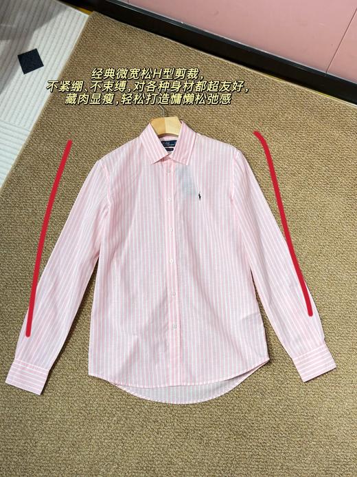 𝐑𝐚𝐥𝐩𝐡 𝐋𝐚𝐮𝐫𝐞𝐧拉夫 棉麻条纹衬衫 商品图13