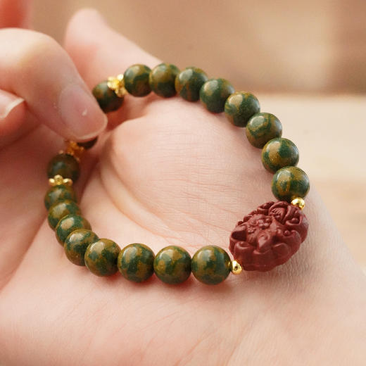 宫造 金缕含翠合香珠手串 春夏适宜yc0414002 商品图6