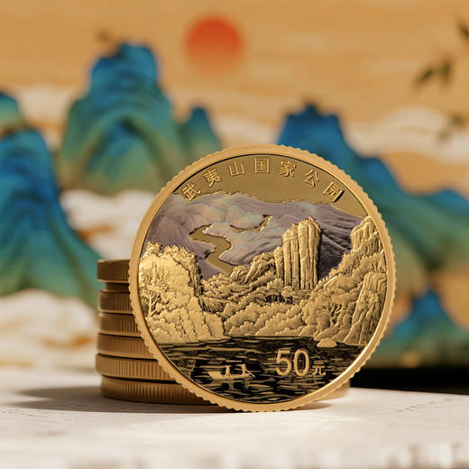 【发行价】2026武夷山国家公园金银纪念币 商品图3