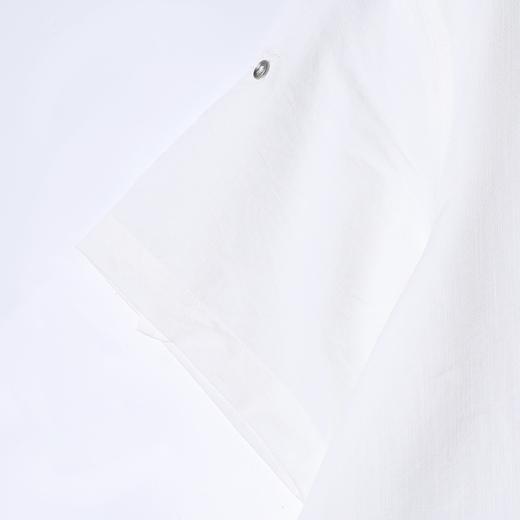 SDSA男装2026新款高贵轻奢立领单口袋短袖衬衫宽松休闲上衣 商品图2