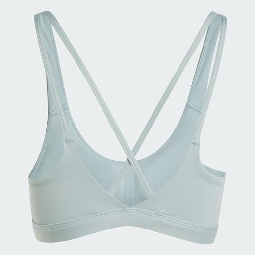 Adidas阿迪达斯ALL ME ESSENTIALS BRA 中强度速干瑜伽普拉提轻柔肤感裸感运动内衣KA7259 商品图4