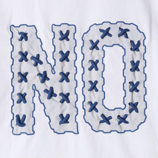 SDSA男装2026新款轻奢NO小字母刺绣短袖T恤宽松重磅圆领休闲上衣 商品图2