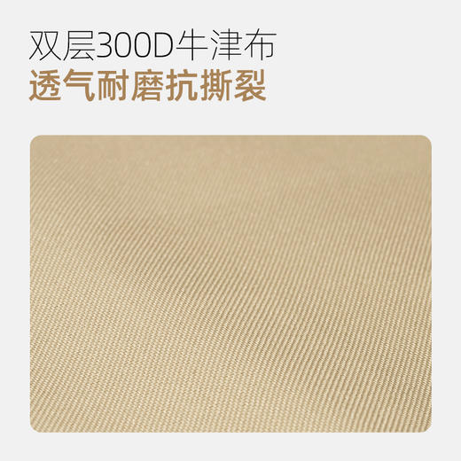 【积分兑换】牧高笛 山川折叠椅户外露营高背椅 NX22665038高背椅 细沙黄 商品图2