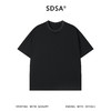 SDSA男装2026新款轻奢韩系简约拼接撞色领口设计圆领短袖T恤百搭 商品缩略图0