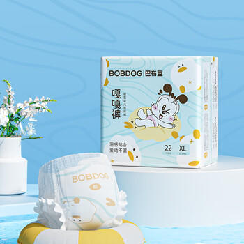 巴布豆（BOBDOG）嘎嘎裤拉拉裤裸感透气XXXL18片(17-20KG)新生儿婴儿尿不湿 /母婴 /尿裤 /婴童拉拉裤 商品图3