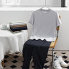 新氧棉柔软舒适透气40S丝滑时尚百搭圆领男女同款上衣   HLS-GY86002# 商品缩略图2
