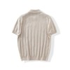 莱赛尔 亚麻 老钱风提花肌理坑条 通勤轻熟风 polo针织衫 商品缩略图7