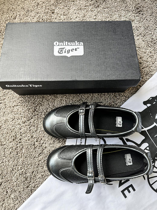 THS-无 鬼冢家  女士低调珠光银闪露背鞋 女士玛丽珍  BZ1284 商品图2