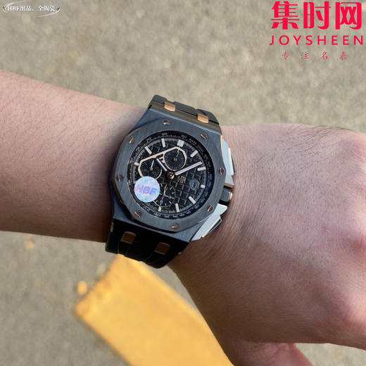 HBF爱彼皇家橡树离岸型26405陶瓷系列 26402黑陶瓷 男士腕表 表径44mm 7750改Cal.3126机 商品图4