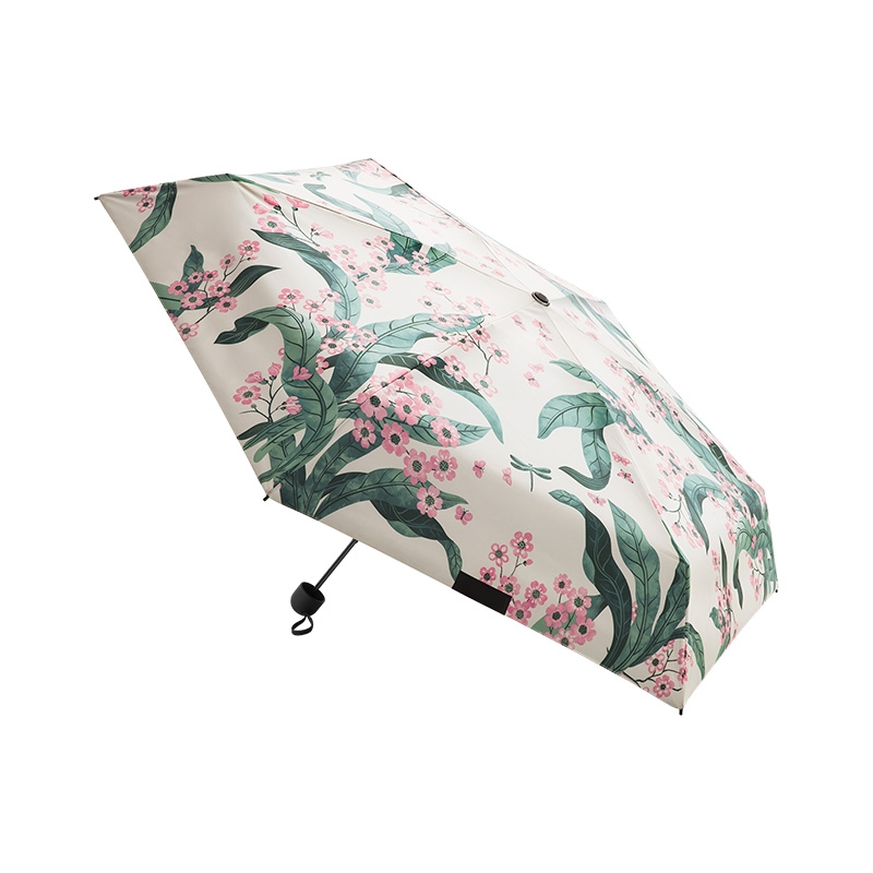 【积分兑换】蕉下 五折黑胶防晒伞BM663花影