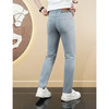 轻奢纯色莱赛尔+棉夏季薄款复古舒适修身直筒百搭牛仔裤    KDZC-K26116 商品缩略图1