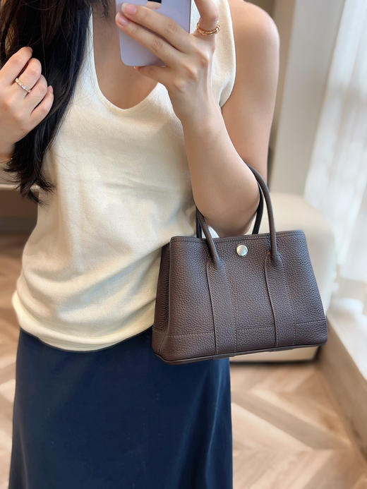 新款迷你花园包 -乌木色 商品图0