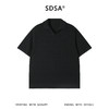 SDSA男装2026新款高贵轻奢老钱风针织纽花海鸥领短袖T恤百搭休闲 商品缩略图0