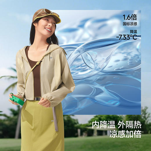 蕉下女士轻薄防泼水防晒衣（夹克款）TS402 商品图0