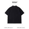 SDSA男装2026新款高贵轻奢商务简约明线口袋纽扣翻领短袖T恤百搭 商品缩略图1