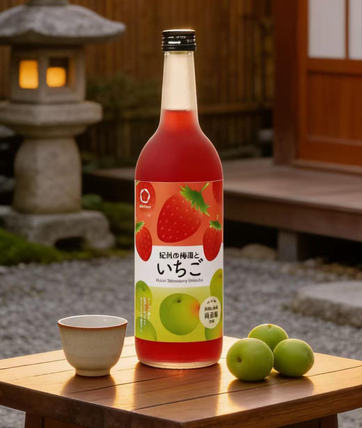纪州 草莓梅酒  中野 BC 商品图0