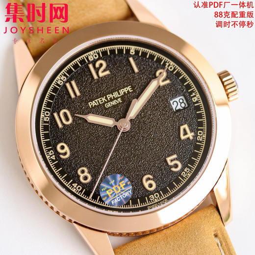 PDF配重版 百达翡丽Calatrava系列 古典系列5226G 重量88克左右 告别轻飘飘 一体机 男士腕表 表盘尺寸：40MM×8.5MM 商品图5