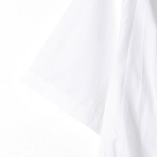 SDSA男装2026新款高贵轻奢日系简约纯色下摆褶皱翻领短袖衬衫百搭 商品图2