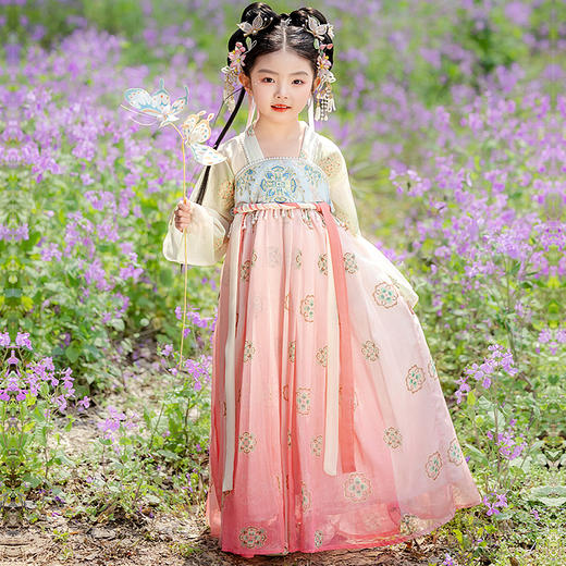 【团购】【苏城纪】汉服女童襦裙楚薇 商品图9