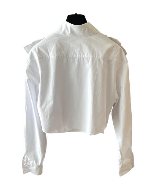 女款荷叶边长袖衬衫ba025 商品图1