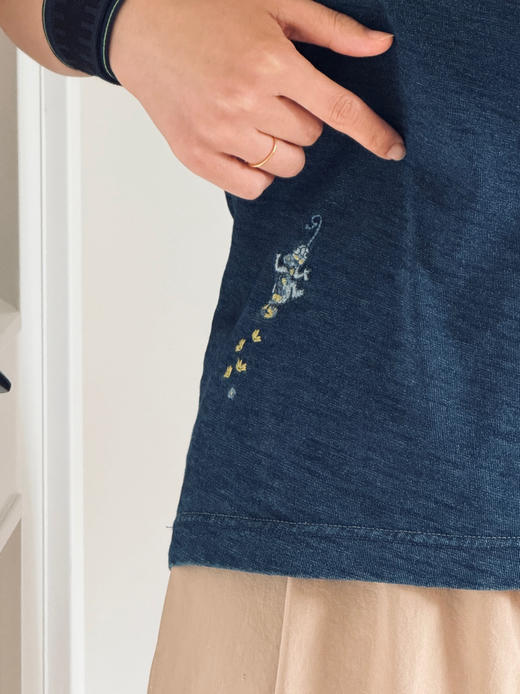 45变色龙-R竹节棉 春夏圆领短袖T【包邮+三天无理由退 商品图10