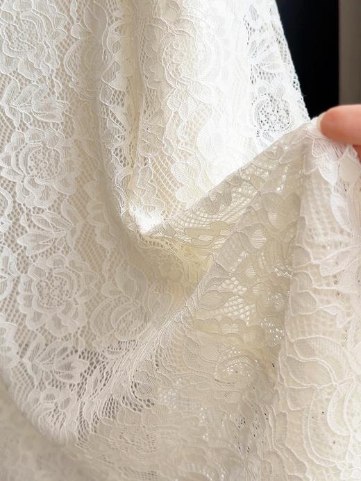 高奢蕾丝镂空显瘦鱼尾裙 高腰显瘦镂空蕾丝鱼尾裙 2026春夏季新款垂坠感包臀裙子 一步裙长裙子 商品图4