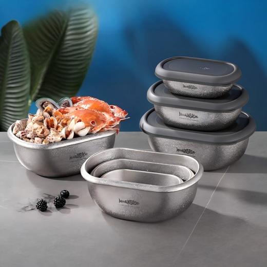 【芬兰MISANBROO】米膳葆纯钛保鲜盒 商品图1