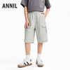 男童梭织七分裤夏季新款安奈儿童装EB626814 商品缩略图0