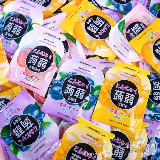 【新货】蒟蒻果冻吸吸冻休闲解馋小零食散装批发水果味果冻糖果 商品图1