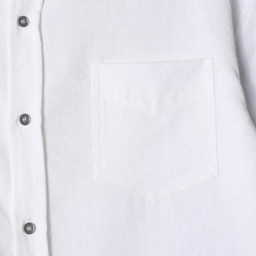 SDSA男装2026新款高贵轻奢立领单口袋短袖衬衫宽松休闲上衣 商品图3