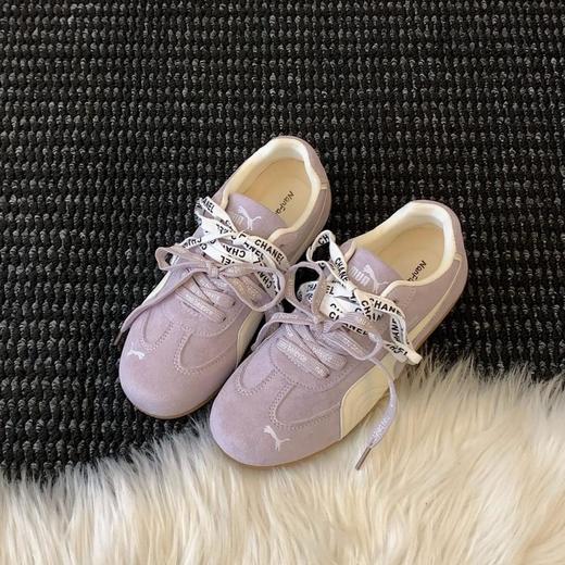 明星同款【NICESELF 多巴胺德训鞋合集】麂皮+皮革拼接 高饱和多巴胺配色 多色可选 商品图2