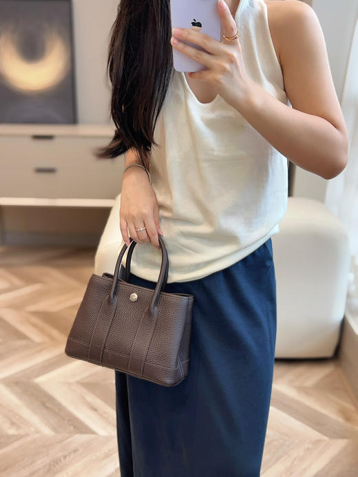 新款迷你花园包 -乌木色 商品图2