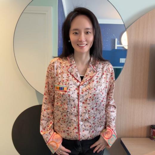 【莓果Rive Gauche】南法SJD/soie jardin3#藤蔓玫瑰桑蚕丝印花女三件套桑蚕丝绸家居服睡衣套装S302TC59 商品图1