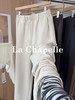 专柜实拍【莫代尔！舒芙蕾触感】拉夏贝尔/La Chapelle软糯舒适松紧腰内里抽绳口袋设计净版垂感显瘦休闲裤 商品缩略图2