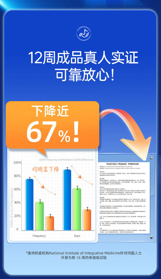 【清幽养胃 双效协同 】澳洲NC纽新宝养胃粉经典款  保质期到28年9月 商品图2