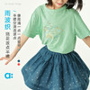 allblu幼岚【雨波织】儿童半裙26夏新品女童轻盈柔软透气 商品缩略图0