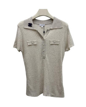 女款针织短袖上衣zh025