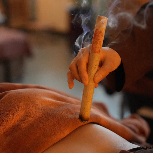 东济堂 湖北蕲艾，真三年陈 手工石臼艾灸条 1.8cm/6支一盒 商品图0