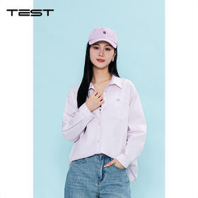 夏上新韩系松弛感宽松休闲设计感衬衫1262030